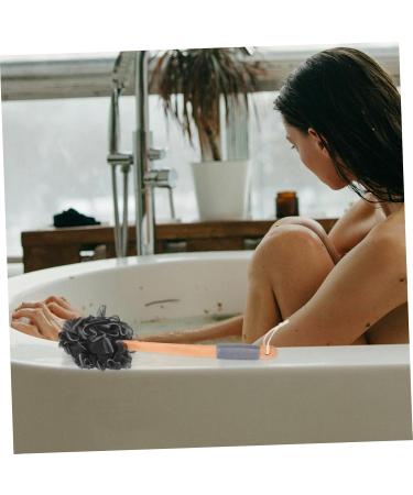 Charcoal Bath Ball & Shower Sponge for Women - Exfoliating Loofah & Body Scrubber for Clean Radiant Skin | Ideal Bath Sponge for All Skin Types - Buy Online on GoSupps.com