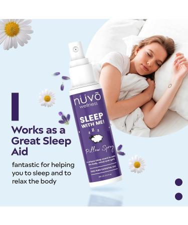 Premium Deep Sleep Pillow Mist with Lavender and Chamomile - Therapeutic Essential Oils for Relaxation and Restful Sleep - Buy Online on GoSupps.com