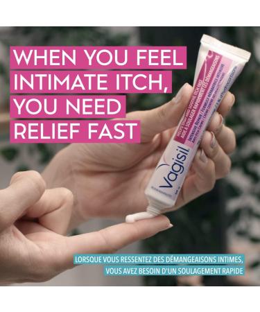 Vagisil Hydrocortisone Anti-Itch Creme Intensive Repair for Feminine Intimate Areas Gynecologist Tested 30g - Buy Online on GoSupps.com