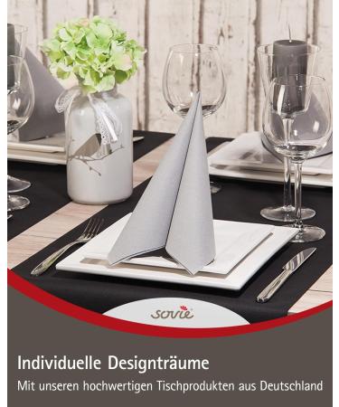 Sovie Linclass Bronze Airlaid Napkins - 50 High-Quality Tearproof Disposable Napkins 40x40 cm | Perfect for Weddings & Parties - Buy Online on GoSupps.com