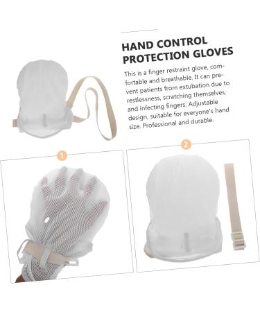FRCOLOR Anti-Scratch Safety Control Mitts - Soft Cotton Polyester Protectors for Elders | International Shipping Available - Buy Online on GoSupps.com