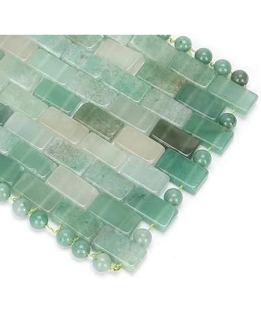 Verdant Touch Jade Eye Care Mask - Natural Aventurine Facial Massage Device for Relaxation & Tiredness Relief - Buy Online on GoSupps.com