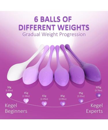 Buy Kegel Exercise System - Doctor Recommended Pelvic Floor Strengthening & Tightening for Women | Beginner to Advanced Kegel Balls - Buy Online on GoSupps.com