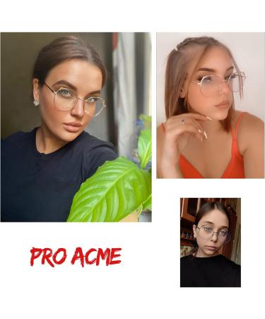 Pro Acme Vintage Cat Eye Blue Light Filter Glasses for Women - Anti-Eye Fatigue Block Blue Light from PC Phone & TV - A3 Black - Buy Online on GoSupps.com