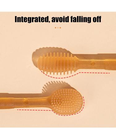 Silicone Baby Toothbrush Set - Finger Toothbrush for Infants & Toddlers Gentle Tongue Cleaner - Buy Online on GoSupps.com