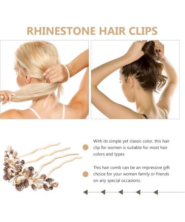 Mikinona Hair Comb Rhinestone Hair Pin Rhinestone Clips Rhinestone Side Comb Hair Side Comb Rhinestone Hair Clips Tiara Hair Barrettes Rhinestones Vintage Metal Miss Accessories - Buy Online on GoSupps.com