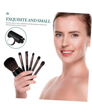 Buy Mikinona Makeup Brush Set - 1 Set with Holder & Lid | Travel-Friendly Cosmetic Organizer - Perfect for Vanity - Buy Online on GoSupps.com