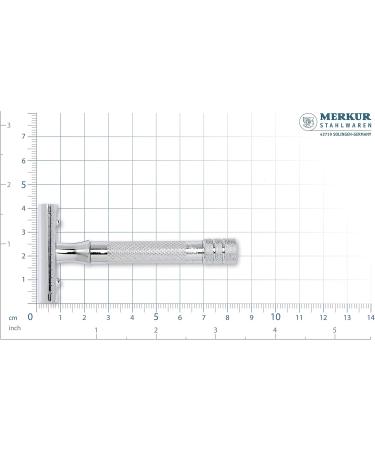 MERKUR DOVO Safety Razor 33C - Premium Precision 70g Shaving Tool for Men | Best International Shipping - Buy Online on GoSupps.com