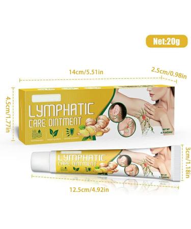 BAOK Lymph Ointment - Anti-Bunch Care with Ginger Swelling Reducer & Quick Lymph Drainage - Fine Texture Formula - Buy Online on GoSupps.com