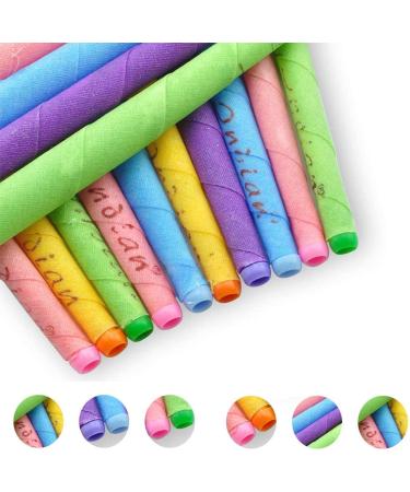 Remebe 32 pcs All-Natural Beeswax Ear Candles - Organic Non-Toxic Cylinder Cones (8 Colors) with 16 Protective Panes - International Shipping Available - Buy Online on GoSupps.com