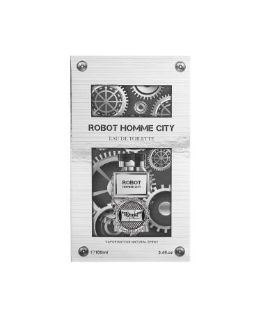Hybrid & Company Robot Homme City For Men Eau De Parfum Vaporisateur Natural Spray 3.4 Fl Oz Robot Homme City 3.4 Fl Oz (Pack of 1) - Buy Online on GoSupps.com