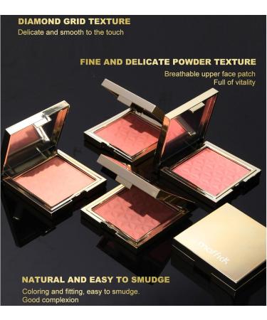 Soft silky lightweight matte cheek powder mineral face blush palette for natural flush all-day wear - Buy Online on GoSupps.com