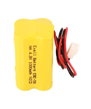 4.8V 1000mAh Emergency/Exit Lighting Battery Fits and Replaces CTL 685896020 CTL N700AAC-F22C/C Day-Brite CXL6VB ANIC0938 NIC0939
