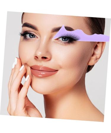 ABOOFAN 2pcs Silicone Beauty Ruler Cosmetic Eyeshadow Stencils for Eyes Makeup Supply Girl Travel Mask Spoon - Buy Online on GoSupps.com