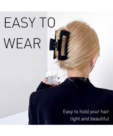 Vilike Large Hair Claw Clips & Spiral Hair Ties Organizer - 20 Pcs Set for Thick & Thin Curly Hair - Buy Online on GoSupps.com
