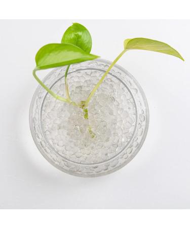Hisredsun 1kg Clear Glass Stones - 6-9mm Crystal Pebbles for Aquariums Flowerpots Landscaping & Vase Filler - Buy Online on GoSupps.com