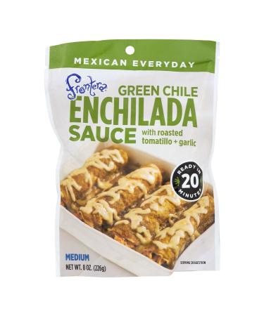 Frontera Foods Green Chile Enchilada Sauce - Green Chile - Case of 6-8 oz.6 8 Ounce (Pack of 6)