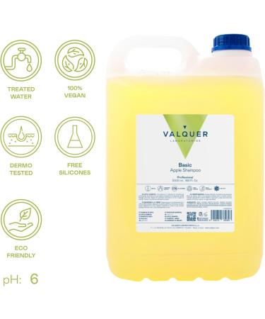 Valquer Professional Special Apple Shampoo for Hairdressing Shampoo for Professional Carafa 5000 ml - Buy Online on GoSupps.com