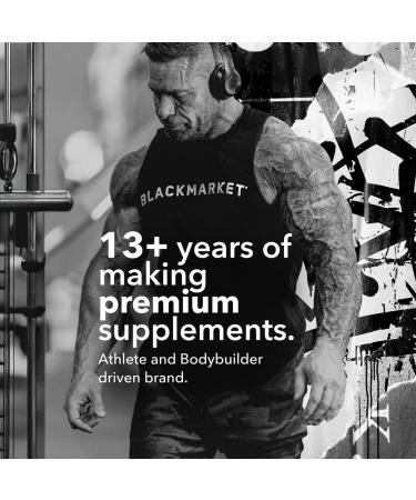 BLACKMARKET DEFY High-Stimulant Pre-Workout Powder | 450mg Caffeine Eria Jarensis Dendrobium L-Citrulline | Razz Mango Sherbet Flavor | Intense Energy Pump & Focus | 40/20 Servings Razz Mango Sherbert 1.13 Pound (Pack  - Buy Online on GoSupps.com