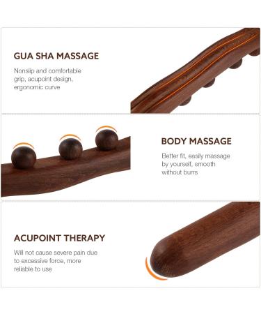 Operitacx Wood Scraping Stick | Muscle Relaxation Massage Tool for Back & Whole Body | Gua Sha & Lymphatic Paddling - Buy Online on GoSupps.com