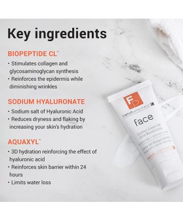 French Pharmacy Ultra Moisturizing Face Cream | Anti-Wrinkle & Anti-Aging Lotion for Women & Men | Collagen Renewal | 1.7 oz - Buy Online on GoSupps.com
