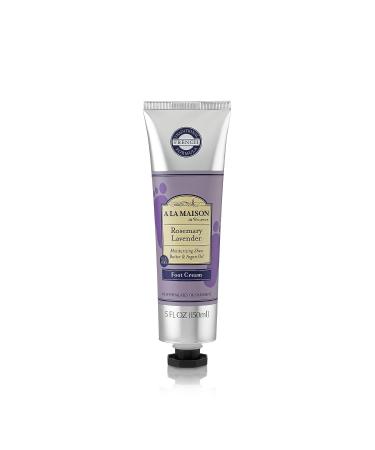 A LA MAISON Peppermint Tea Tree Foot Cream Lotion - French Natural Hand & Foot Lotion (5 oz) Rosemary Lavender, Peppermint Tea Tree - Buy Online on GoSupps.com