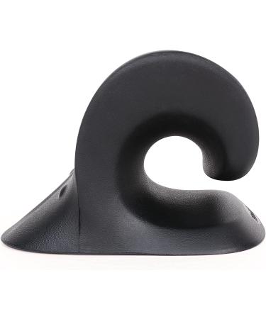 Neck Stretcher for Neck Pain Relief - Cervical Traction Device for TMJ and Muscle Relaxation - Chiropractic Pillow for Spine Alignment (Black) - Buy Online on GoSupps.com