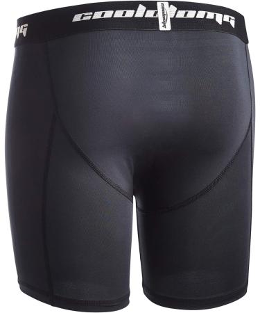 Buy Coolomg Children's Grand Protection Suspensorium with Cup - Young Compression Pants for Baseball & Martial Arts - XS Black - Buy Online on GoSupps.com