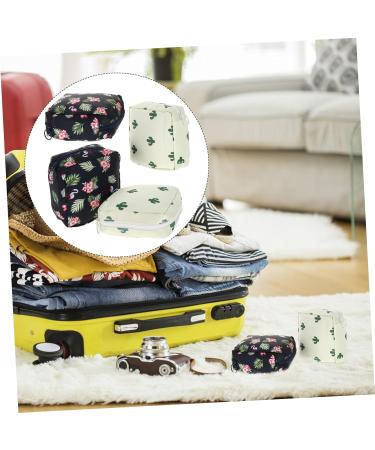 Ultechnovo 12pcs Storage Bags for Women - Cute Oxford Fabric Coin & Key Bags in 3 Colors - Perfect Handbag Organizers - Buy Online on GoSupps.com