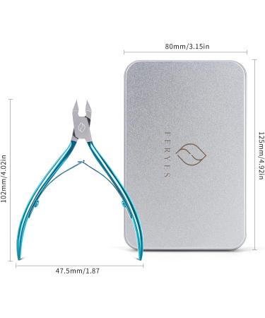 Feryes Stainless Steel Nail Tongs - Sharp Tip Ingrown Toenail & Thick Nail Scissors - Professional Podology Tool with Wide Jaw - Buy Online on GoSupps.com