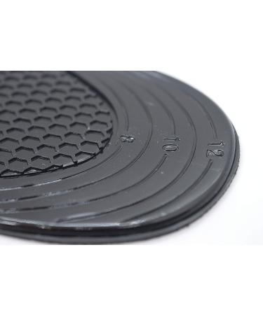 Mally Gel Insoles for Men and Women - Shock Absorption Orthotic Support - Black, Small 4-7 - Buy Online on GoSupps.com