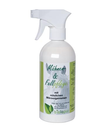 Biolopur | Mane spray & coat care - 500ml ready-to-use solution | Horse coat shine spray - Buy Online on GoSupps.com