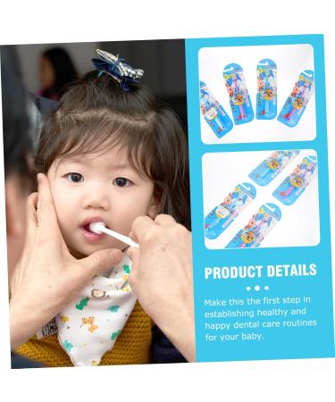 Beavorty 4-Piece Baby Toothbrush Set | Children's Oral Care & Dental Tools for Tooth Training - Buy Online on GoSupps.com