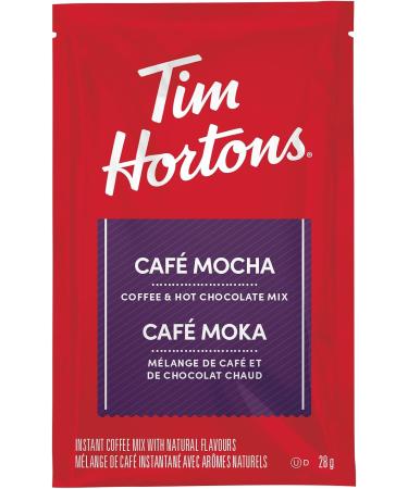 Tim Hortons Caf Mocha Packets 8 Count Mocha Packets Mocha 28 g (Pack of 8) - Buy Online on GoSupps.com