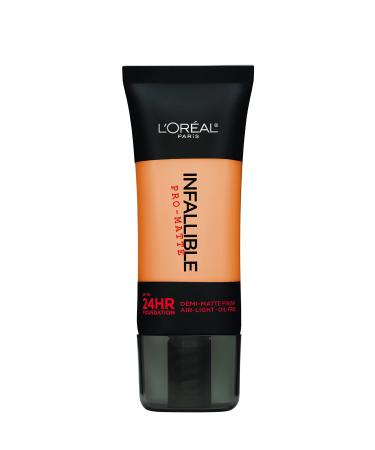 L'Or al Paris Infallible Pro-Matte Foundation  Shell Beige  1 fl. oz. Shell Beige 1 Fl Oz (Pack of 1)