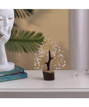 Clear Quartz Crystal Bonsai Money Tree - Healing Housewarming Gift | Manifest Spiritual Gifts - Buy Online on GoSupps.com