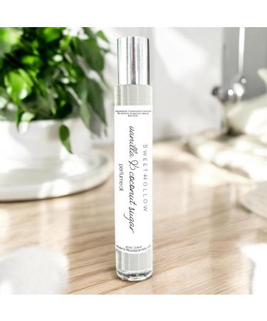 SweetHollow Perfume Oil Made with Coconut Oil Infused with Essential Oils Long Lasting Highly Fragrant (Vanilla & Coconut Sugar) - Buy Online on GoSupps.com