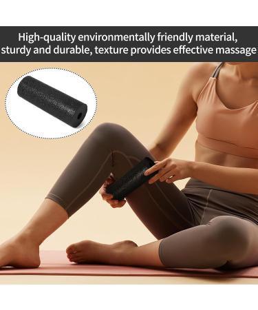 Fascia Roll Mini - Foam Roller for Pain Relief | Self-Massage Foot & Body Roller | Portable Black Fascia Roller for Gym & Travel (1 PC) - Buy Online on GoSupps.com