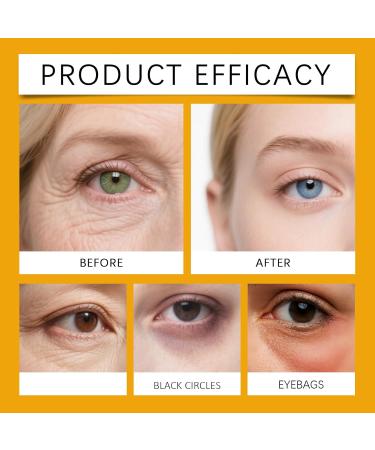  PGUTYUFCH Firming eye contour cream with retinol anti-aging eye contour serum with retinol for dark circles and puffiness improves skin firmness and elasticity (1 pc) - Buy Online on GoSupps.com