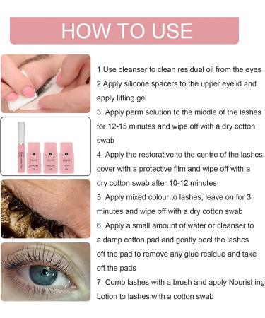 Eyelash Lift Kit Curl Eyelash Lamination Kit Beginners DIY Lash Lift Set Gentle For Lash Semi-Permanent Curling Thick No Smudge Lash Lift Lamination Eyelashes Friendly Easy To Use - Buy Online on GoSupps.com