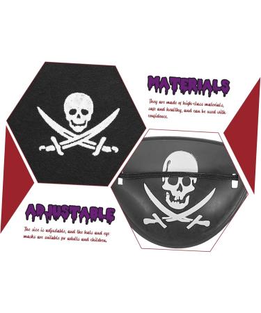 minkissy 30 Sets Pirate Hair Blindfold Prom Suit Pirate Costume Accessories Photo Props Pirate Cosplay Costume Halloween Pirate Costume Pirate Party Hat Party Supplies Pirate Cap Plastic - Buy Online on GoSupps.com