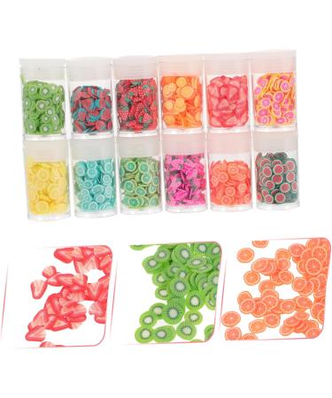  Beatifufu Nail Art Nail Art Decorations - 12 Boxes of Fruit Slices in Multiple Shapes - Buy Online on GoSupps.com