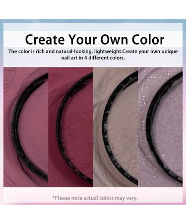 Lofuanna Purple Dip Powder Nail Kit Starter - DIY French Manicure Set for Beginners - No UV/LED Needed - Buy Online on GoSupps.com