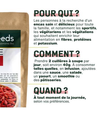 Baies de Goji Bio Sup rieures 1KG | Sans soufre et sans Sucres Ajout s | Himalaya - Buy Online on GoSupps.com