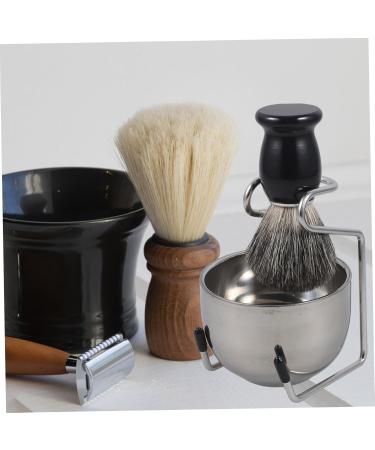 4 Sets Professional Beard & Shaving Brush Kit | Male Shaving Supplies | International Shipping Available - Buy Online on GoSupps.com