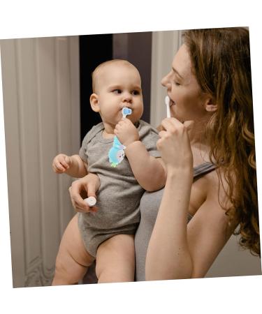 Buy Healeved 4-Piece Children's Travel Toothbrush Set | Soft Bristle Manual Toothbrushes & Sleeves for Toddlers - Buy Online on GoSupps.com