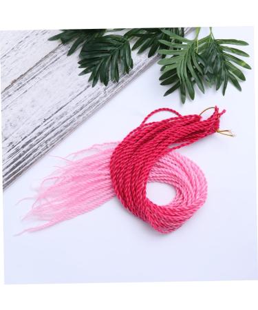 FOMIYES Synthetic Hairpiece Braids Hair Extensions Clip on Ponytails Synthetic Wigs Braid Hair Clips Gradient Hair Braid Ponytail Wigs Ponytail Hair Extensions Women's Highlight Hair Piece Size 1 Picture 5 - Buy Online on GoSupps.com