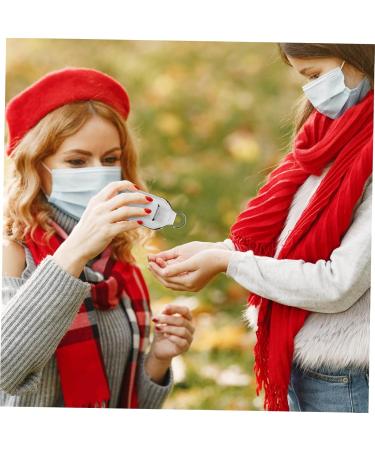 Beavorty 3 Sets Travel toiletries containers Lotion Bottle Keychain Carriers Empty with Cover Lipstick Empty Support Protective Box Bottle with Keychain Holder - Buy Online on GoSupps.com