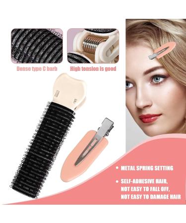 6PCS Volumizing Hair Clips & 4PCS Styling Hair Clips Set - Black & Pink - Buy Online on GoSupps.com