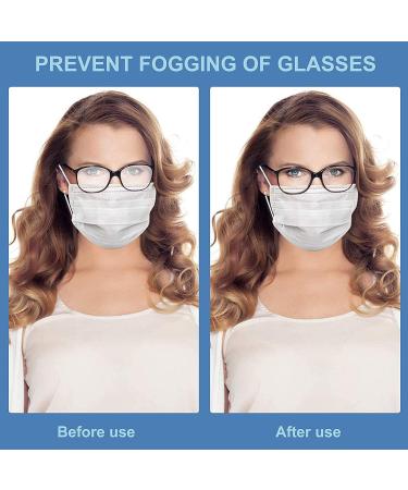Clear Anti-Fog Nose Bridge Pads - 5pcs Silicone Self-Adhesive Strips for Mask, Comfortable Seal Cushion for DIY Crafting - Buy Online on GoSupps.com